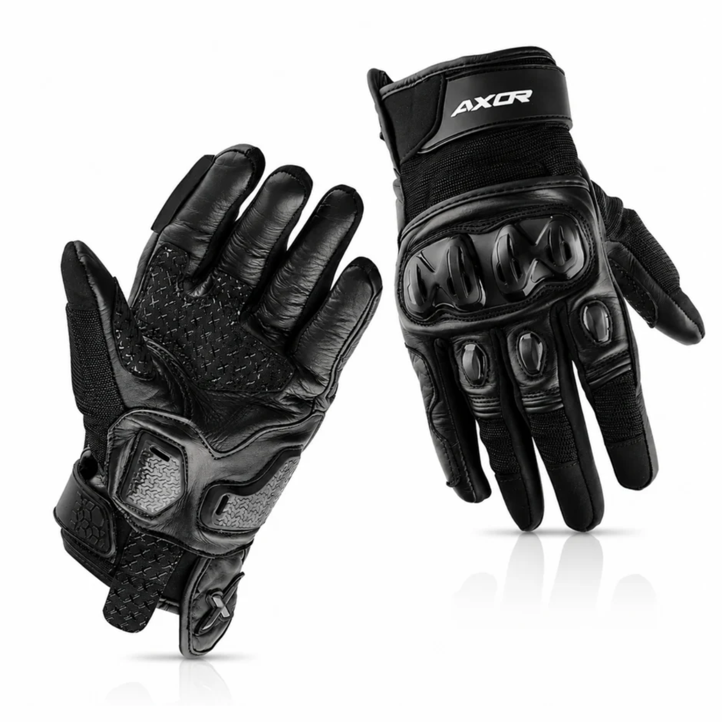 Axor Viper Riding Gloves - Black