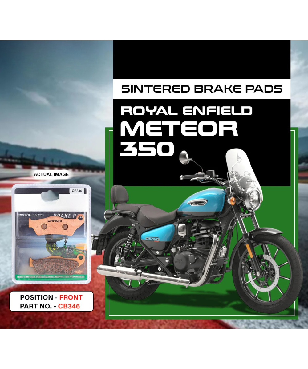 Crank1 Royal Enfield Meteor 350 Sintered Brake Pads