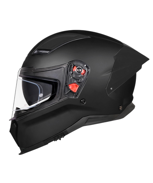 Studds Helios Solid Helmet - Matt Black