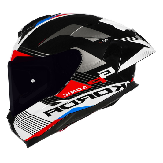 Korda Sonic Furiosa Helmet - Gloss White Red