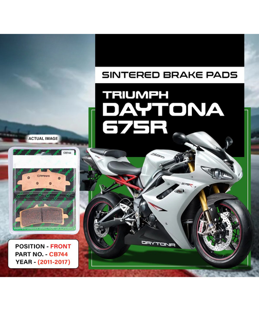 Crank1 Triumph Daytona 675R (2011-2017) Sintered Brake Pads
