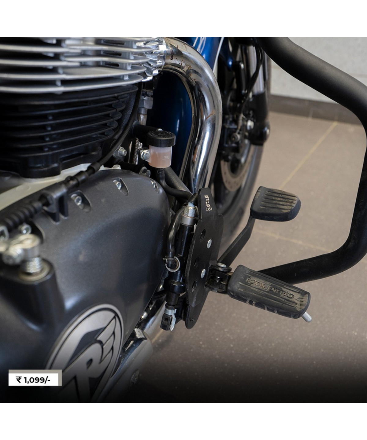 Zana Royal Enfield Super Meteor 650 Aluminium Rear Master Cylinder Cover - ZI-8333 - Zana