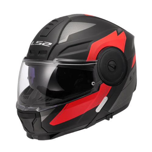 LS2 FF902 Scope ll Duria Helmet - Matt Black Red - LS2
