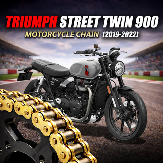 Crank1 Triumph Street Twin 900 (2019-2022) 520 Pitch ZVM-X 102L Chain - Gold