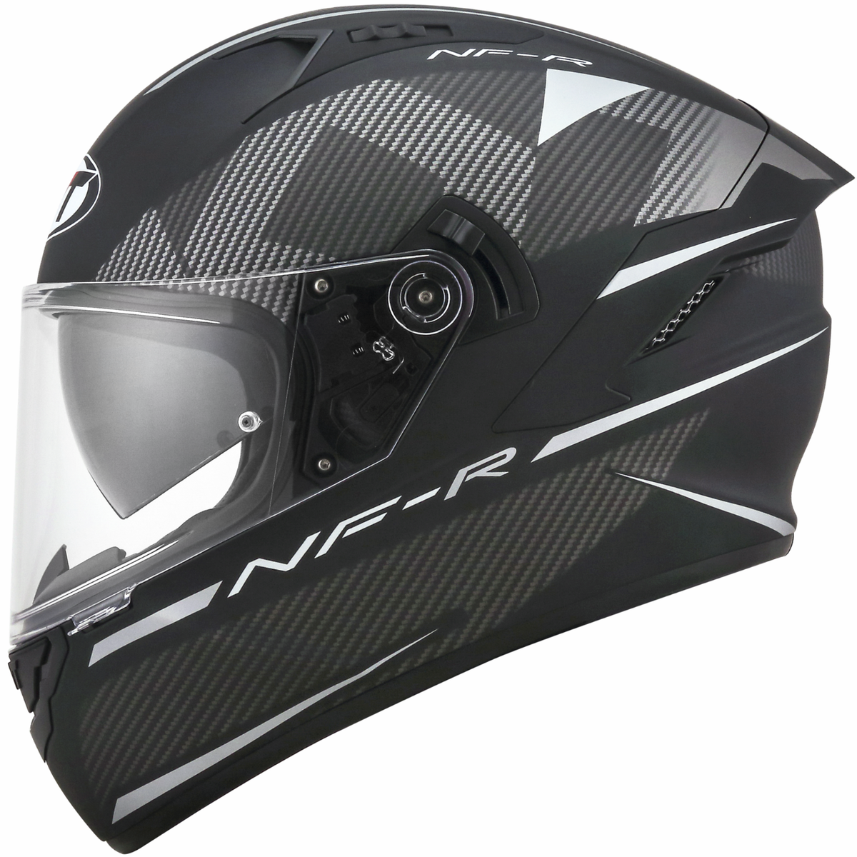 KYT NF-R Logos Helmet - Matt Grey - KYT Helmets