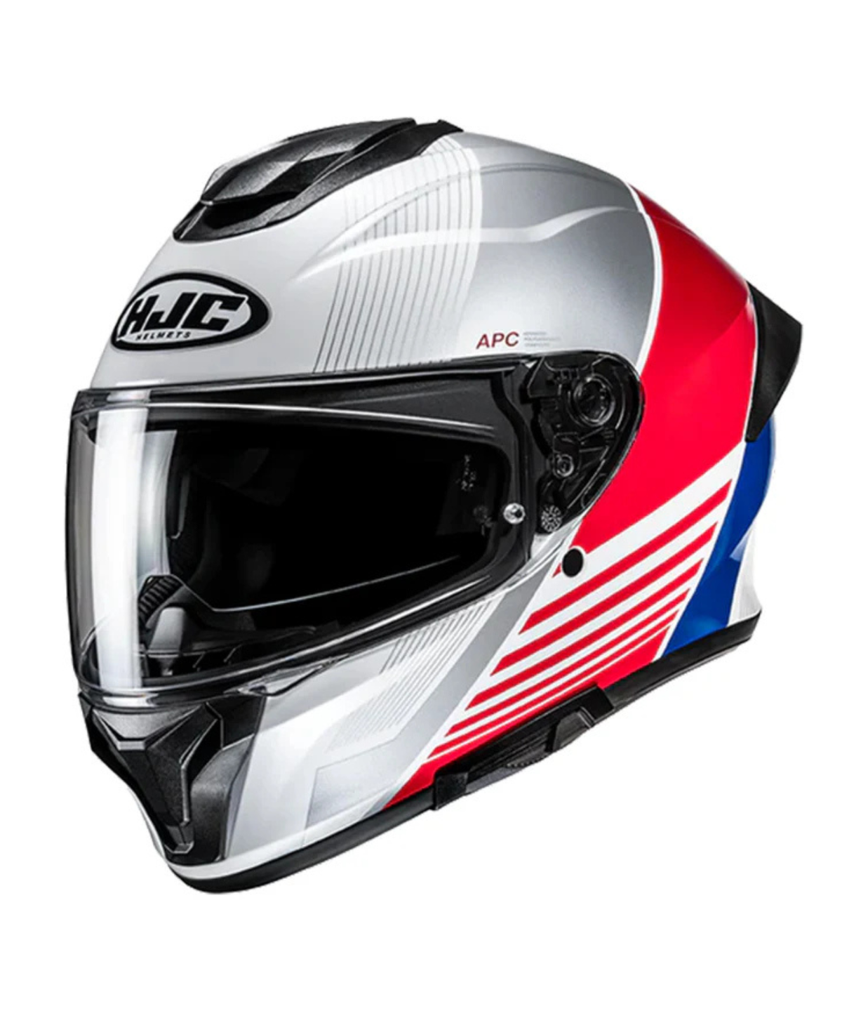 HJC C71 (C7X) Morix MC21 Helmet - White Blue Red - HJC