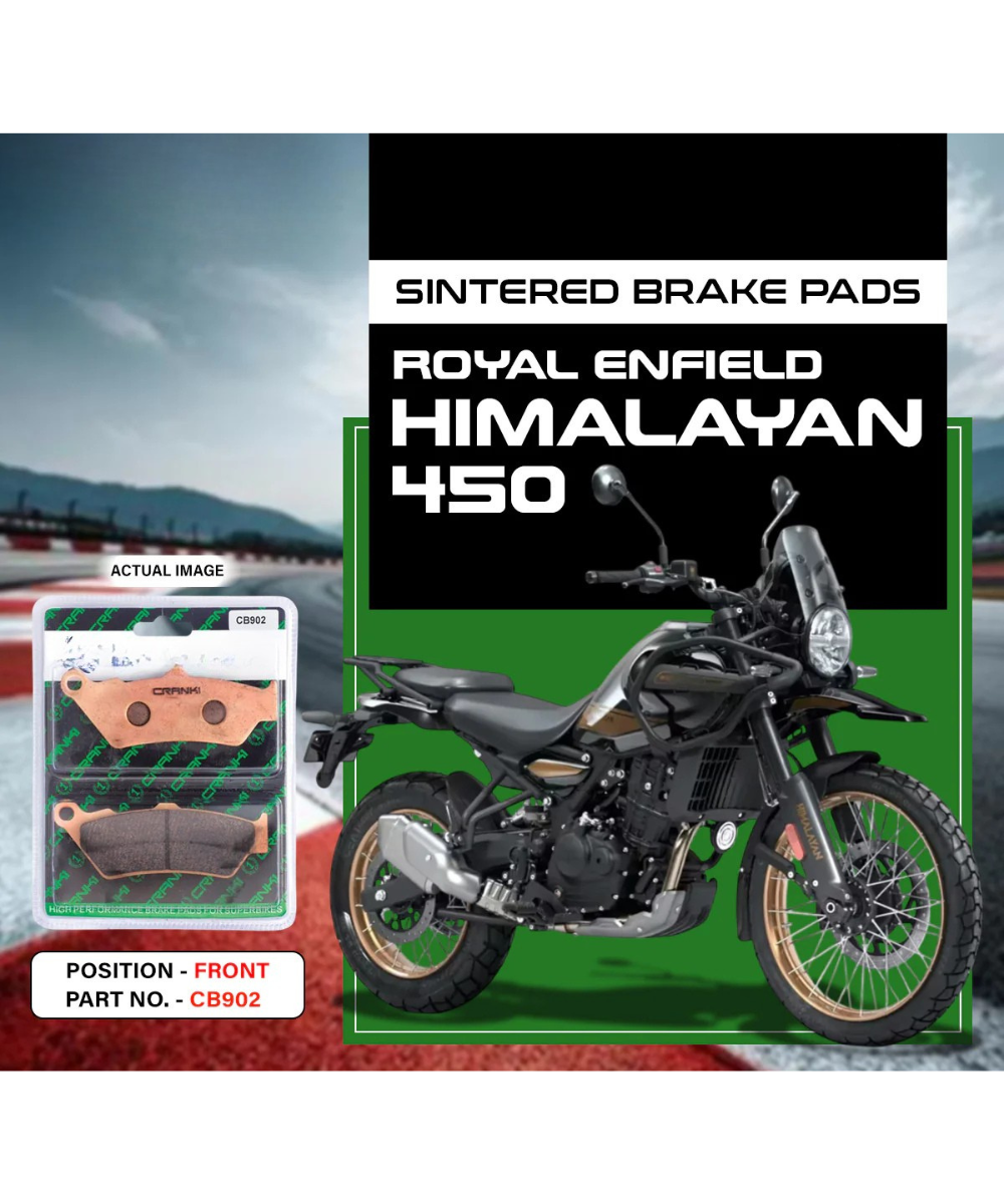 Crank1 Royal Enfield Himalayan 450 Sintered Brake Pads