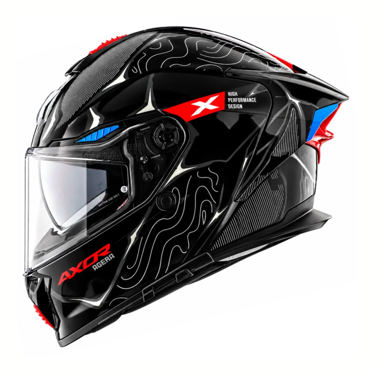 Axor Agera Raiz Helmet - Gloss Black Grey