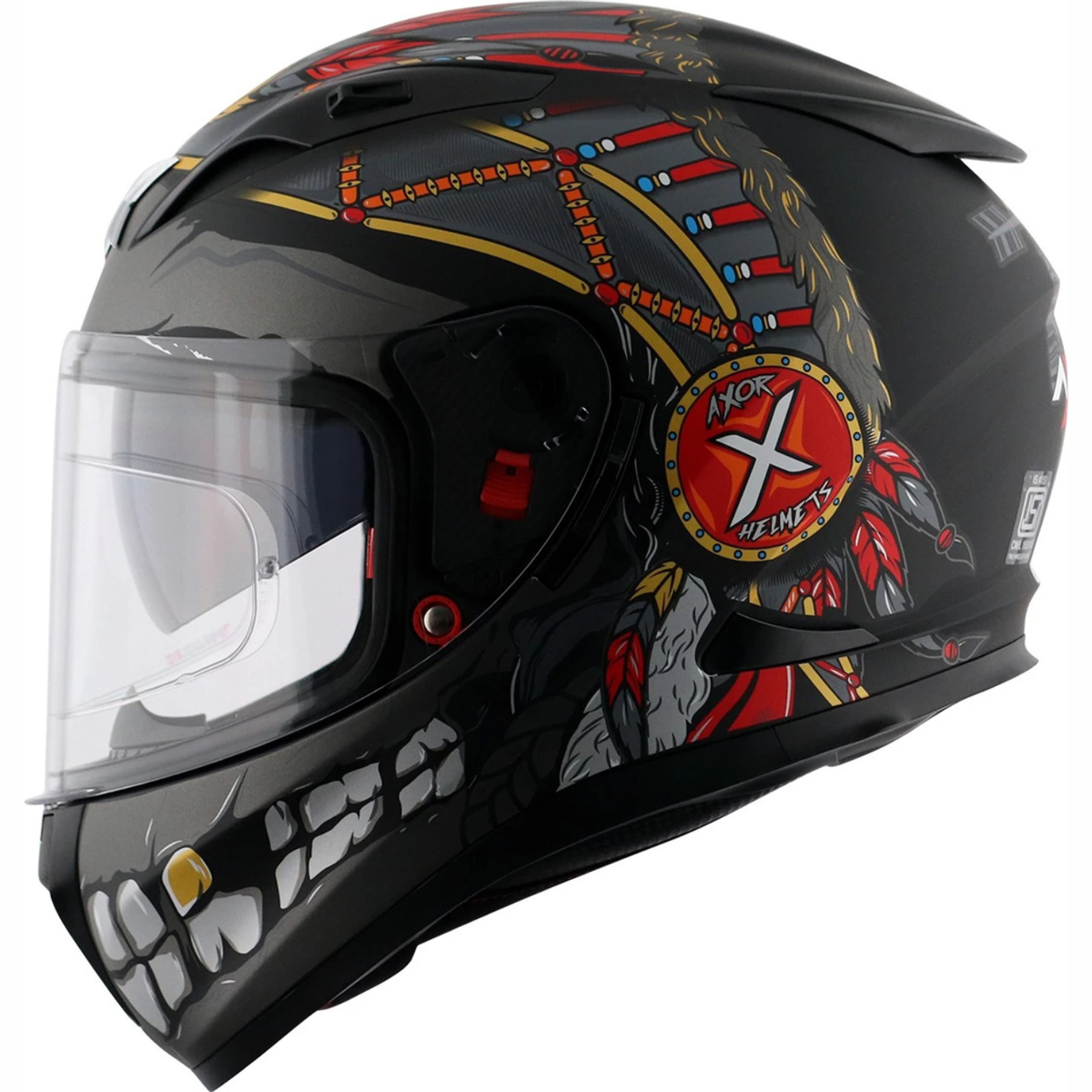 AXOR Street Freedom Helmet Black Red - AXOR
