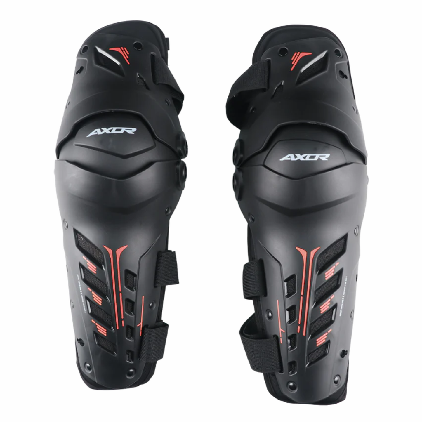 Axor Impact-X Knee Guard - Black Red