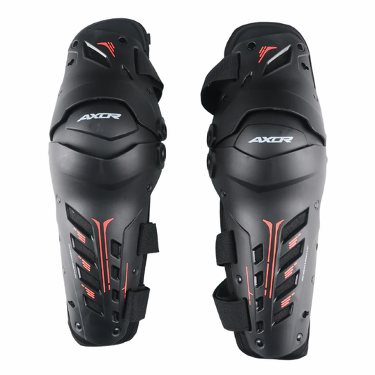 Axor Impact-X Knee Guard - Black Red