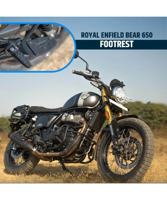 Zana Rear Foot Rest for Bear 650 (Black) - ZI-8546