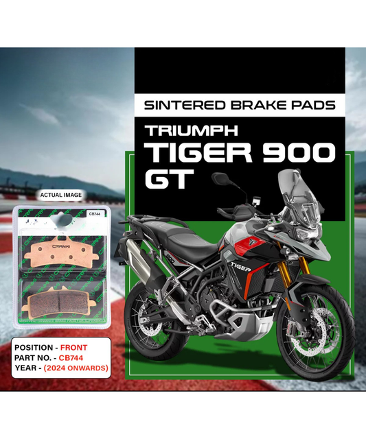 Crank1 Triumph Tiger 900 GT (2024 Onwards) Sintered Brake Pads