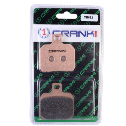 Crank1 Fully Sintered H2 Series Brake Pads for Aprilia Tuono V4 1100 Factory (2017-2020)