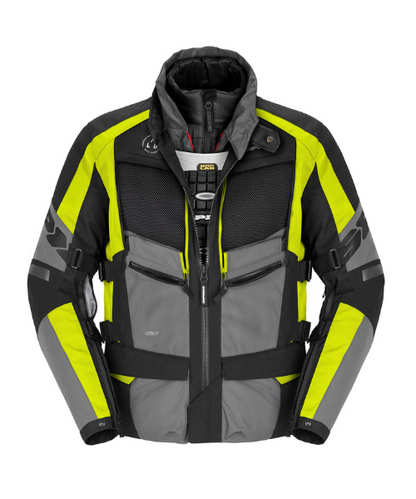 Spidi 4Season Evo Riding Jacket - Black Yellow