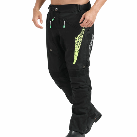 Solace S30 V3T Riding Pant with Powertector Protector - Black Neon