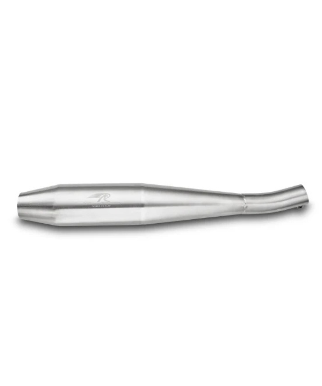 Red Rooster Performance Rumbler Exhaust for Royal Enfield GT 535 - Silver