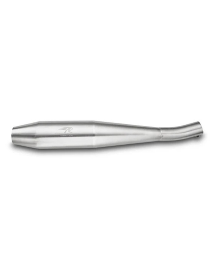 Red Rooster Performance Rumbler Exhaust for Royal Enfield GT 535 - Silver