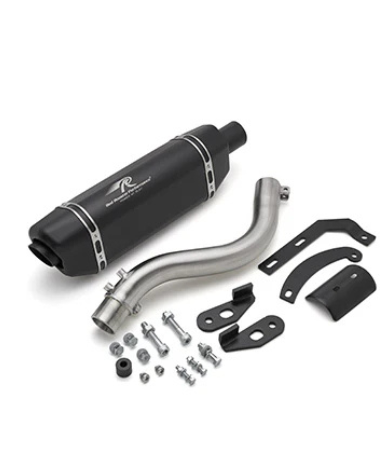 Red Rooster Performance Vertex Pro Exhaust for RE Himalayan 450 - Black Matte