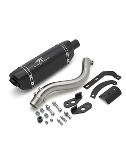 Red Rooster Performance Vertex Pro Exhaust for RE Himalayan 450 - Black Matte