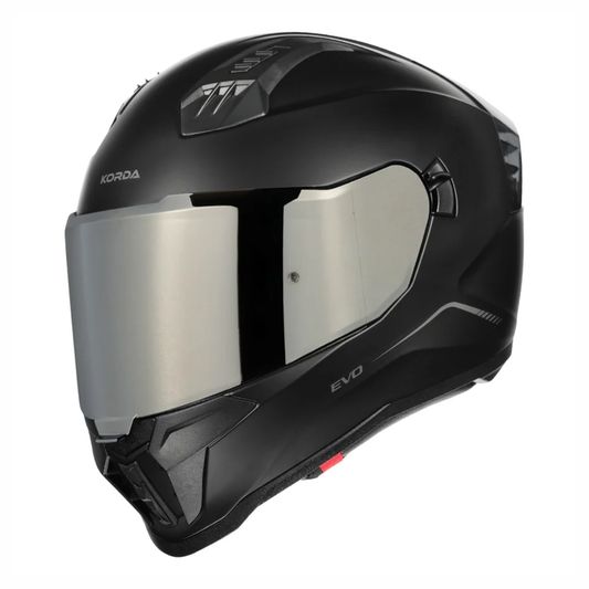 Korda EVO Solid Helmet - Matt Black
