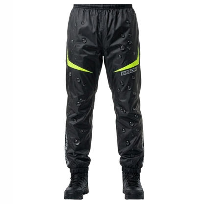 Bison ProGear Aquashield Rain Pant - Black Hi-Viz Yellow