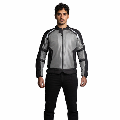 DSG Aire Mesh 2 Riding Jacket - Grey Black White