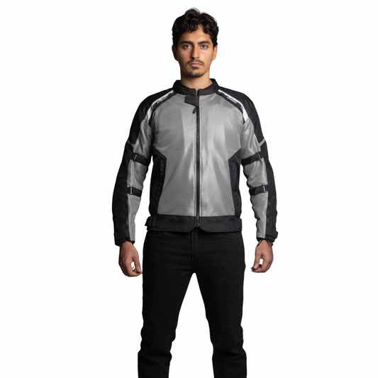 DSG Aire Mesh 2 Riding Jacket - Grey Black White