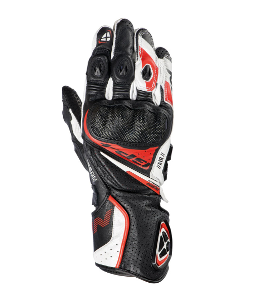 Ixon GP4 Air Riding Gloves - Black White Red