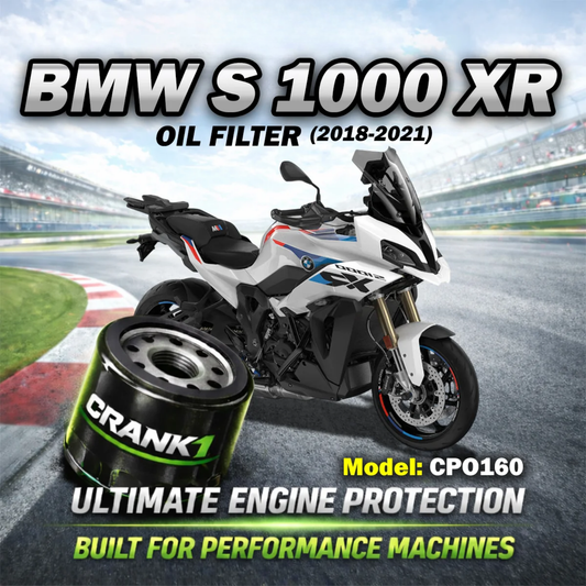Crank1 BMW S 1000 XR (2018-2021) Performance Oil Filters - CPO-160