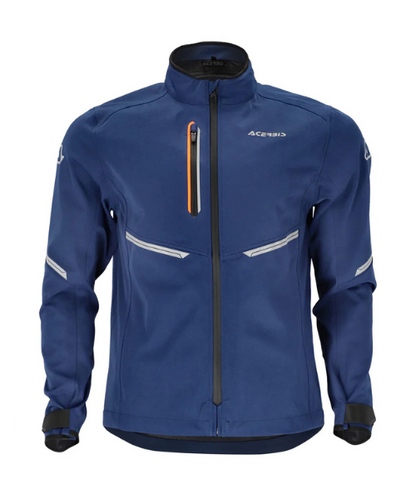 Acerbis X-Duro Enduro Water Proof Riding Jacket - Blue