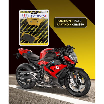 Crank1 Ceramic Brake Pads for BMW S1000R