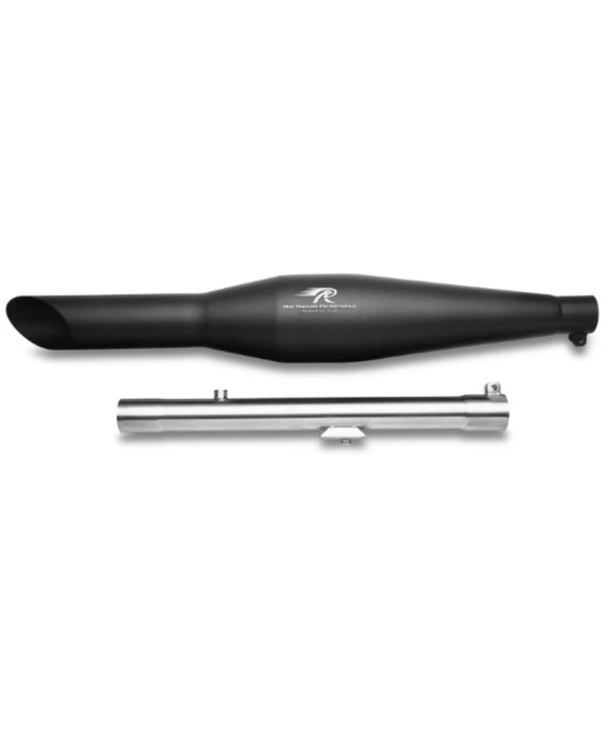 Red Rooster Performance Rumbler Ace Exhaust For Classic Reborn 350 / Meteor 350 / Goan Classic 350 /Bullet 350(2025) - Black Matte