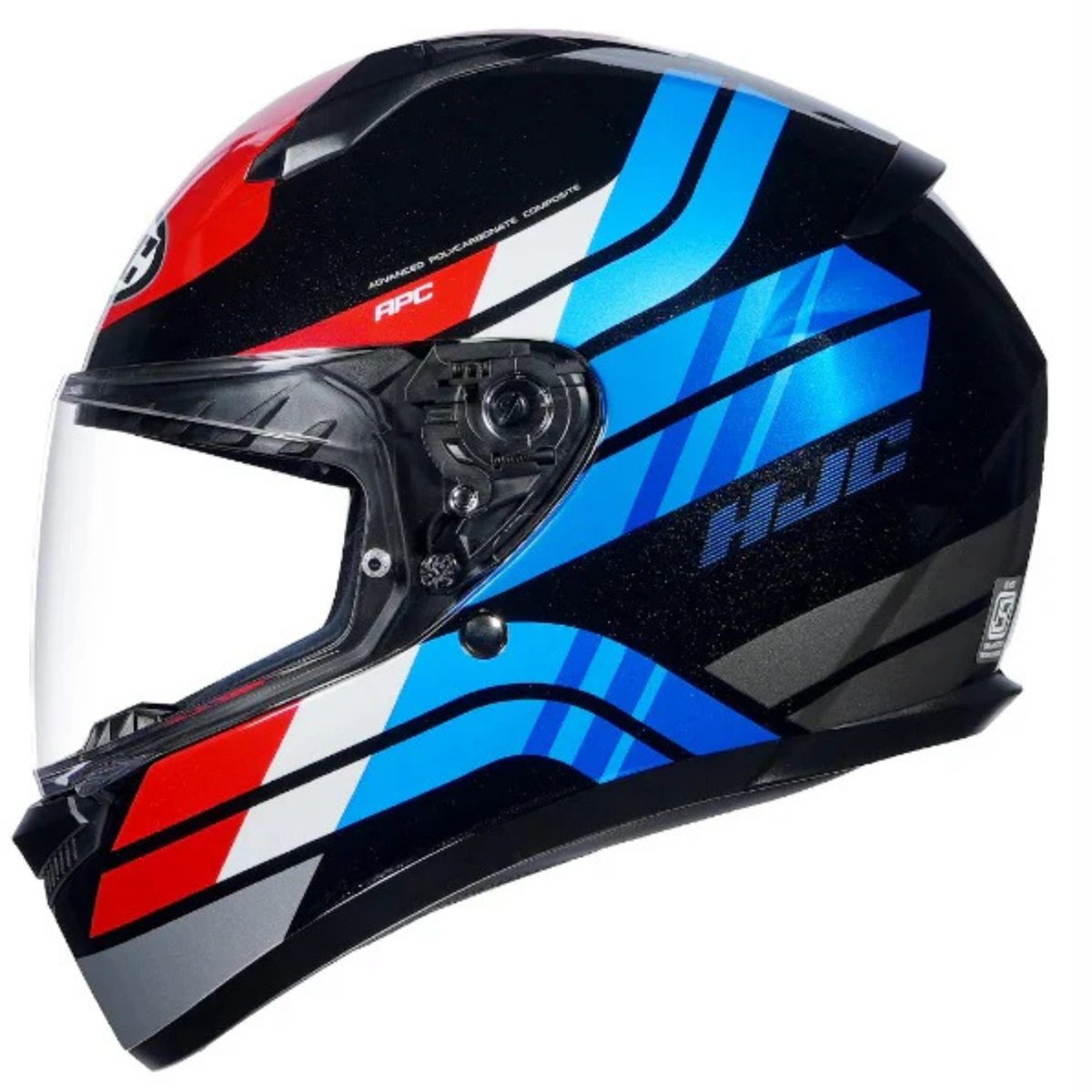 HJC C10 Hiper MC21 Helmet - Black Red Blue - HJC
