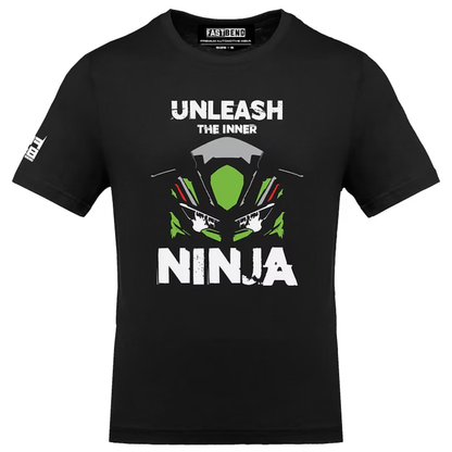 Fast Bend Unleash The Inner Ninja Tshirt - TF 402 - Black