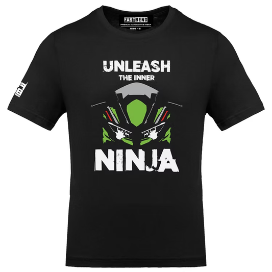 Fast Bend Unleash The Inner Ninja Tshirt - TF 402 - Black