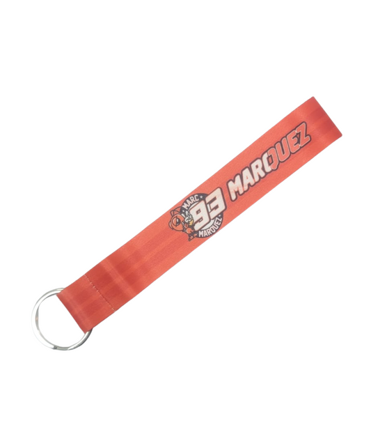 Fast Bend 93 Marquez Cloth Keychain - Red