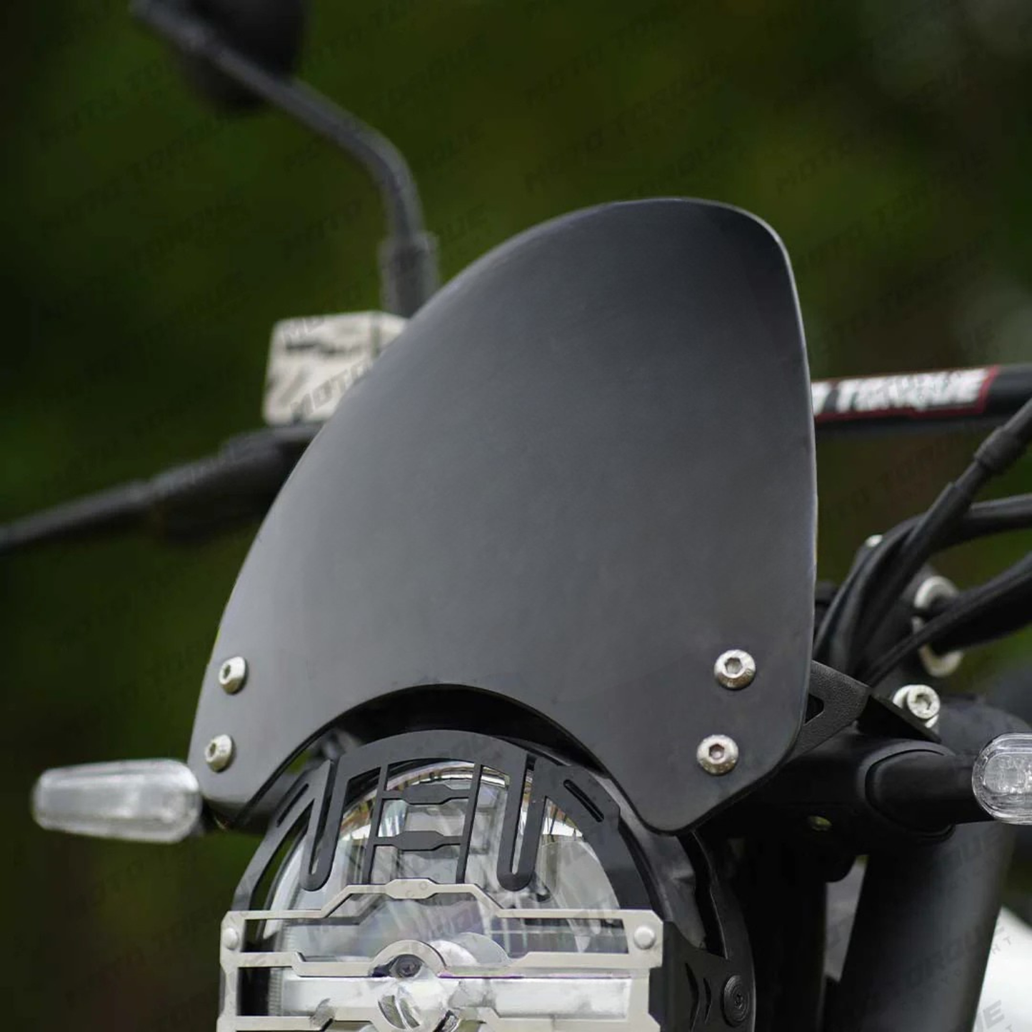 Moto Torque Guerrilla 450 Windshield / Visor - Black