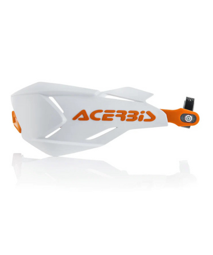 Acerbis X- FACTORY Universal Hand Guards - White/Orange