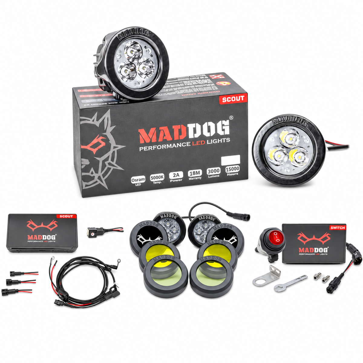 Maddog Scout Aux Light Combo - 20 Watts