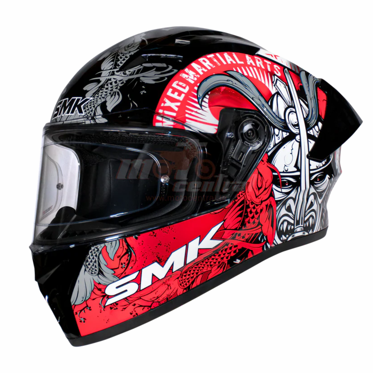 SMK Stellar Sports Samurai Graphics GL263 Helmet - SMK
