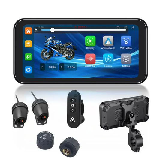 LBC Moto S3 Elite 6 Universal Plug and Play Navigation with TPMS