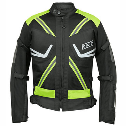 BBG Indy Riding Jacket with Liner - Neon