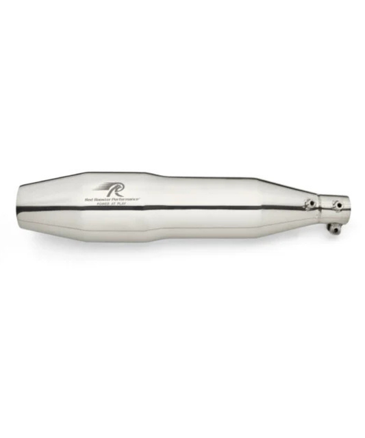 Red Rooster Performance Orion Exhaust for Guerrilla 450 / Himalayan 450 - Silver Polish