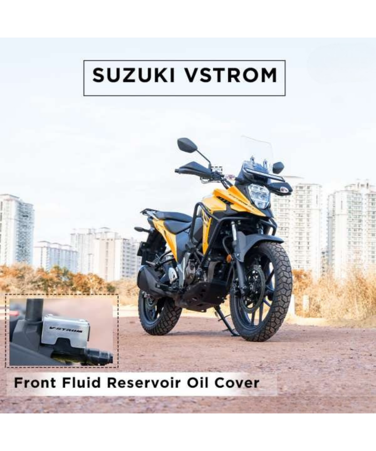 Zana Suzuki V-Strom 250 Front Fluid Reservoir Oil Cover - ZI-8231 - Zana