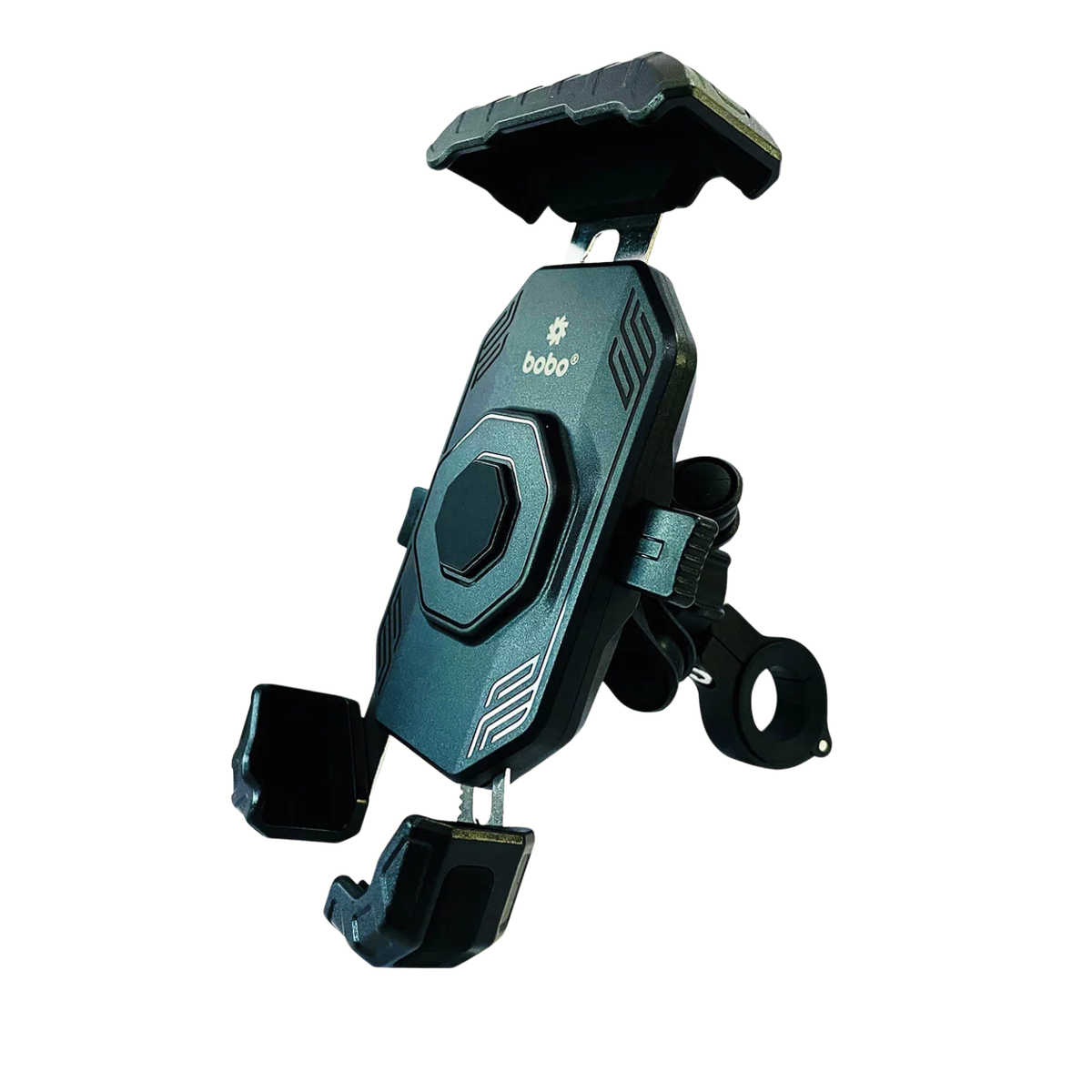 BOBO BM21 Pro Plus Bike Phone Holder Top & Bottom Corners Secure Grip with Vibration Damper - BOBO
