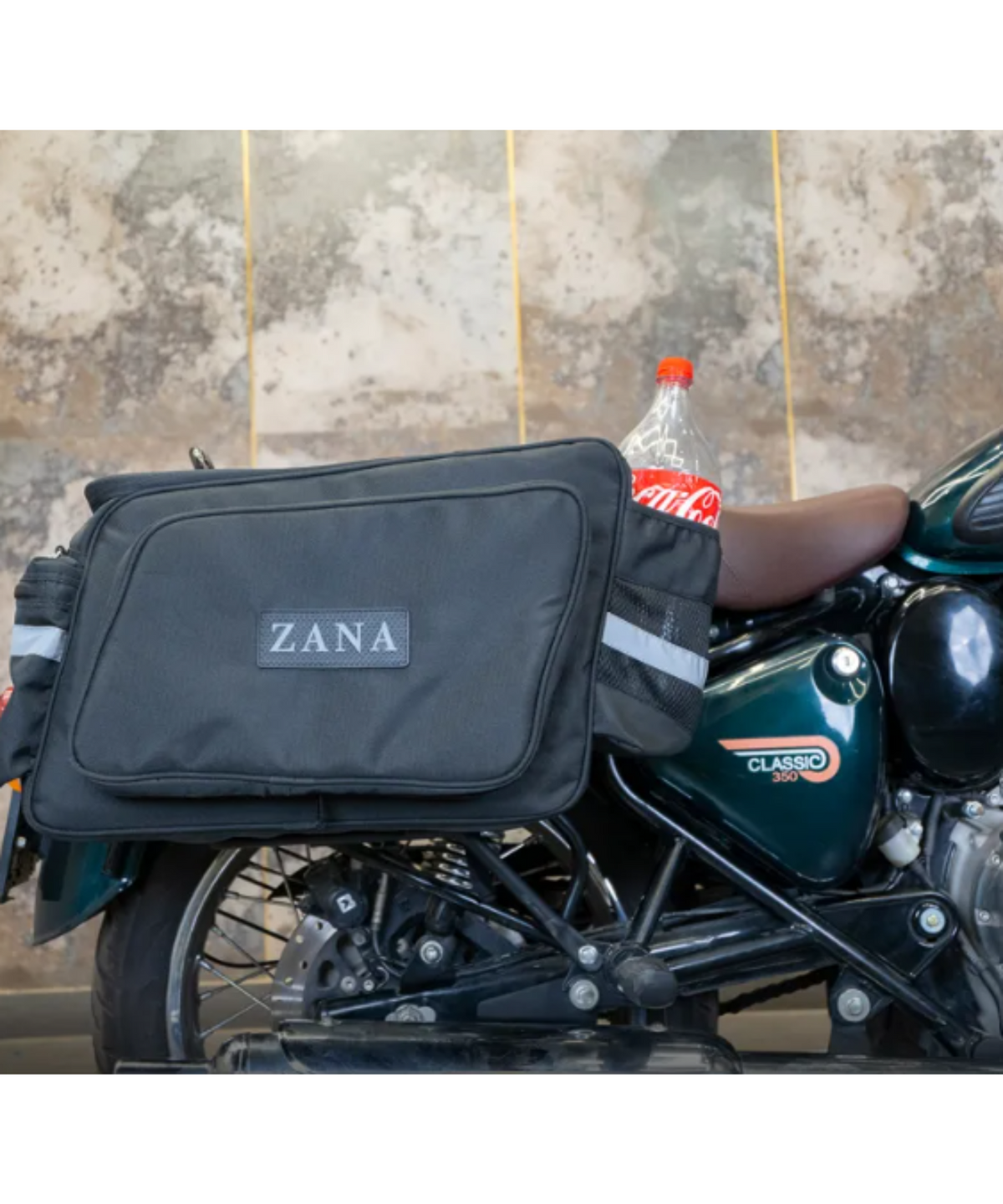 Zana Universal Adventure Saddle Bag - Black - ZI-8393B - Zana