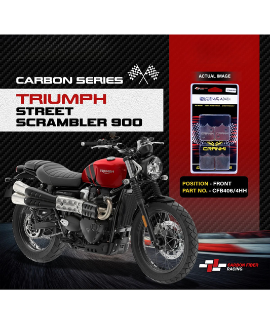 Crank1 Triumph Scrambler 900 Carbon Brake Pads