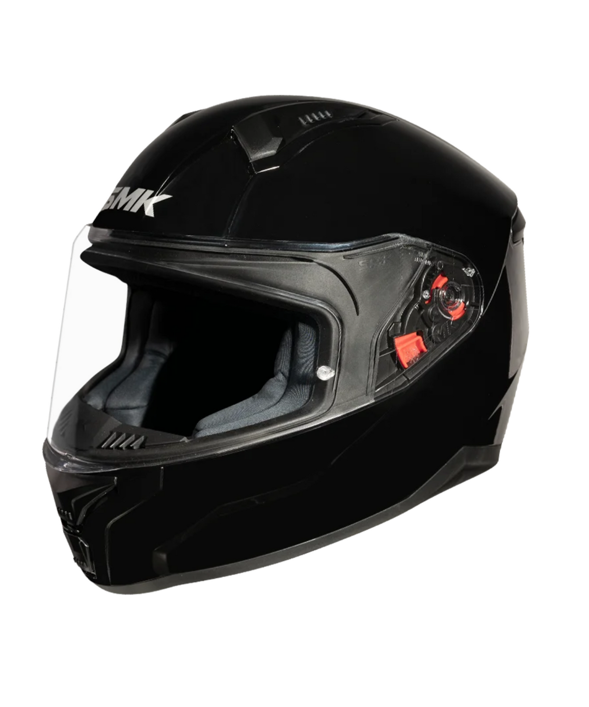 SMK Bionic Adult GL200 Helmet - Gloss Black - SMK