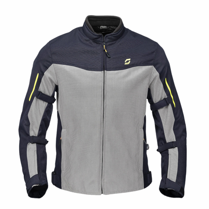 Solace Thrift Mesh Jacket - Silver Blue